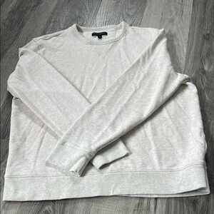 Banana Republic Gray Crewneck Sweater Soft Knit